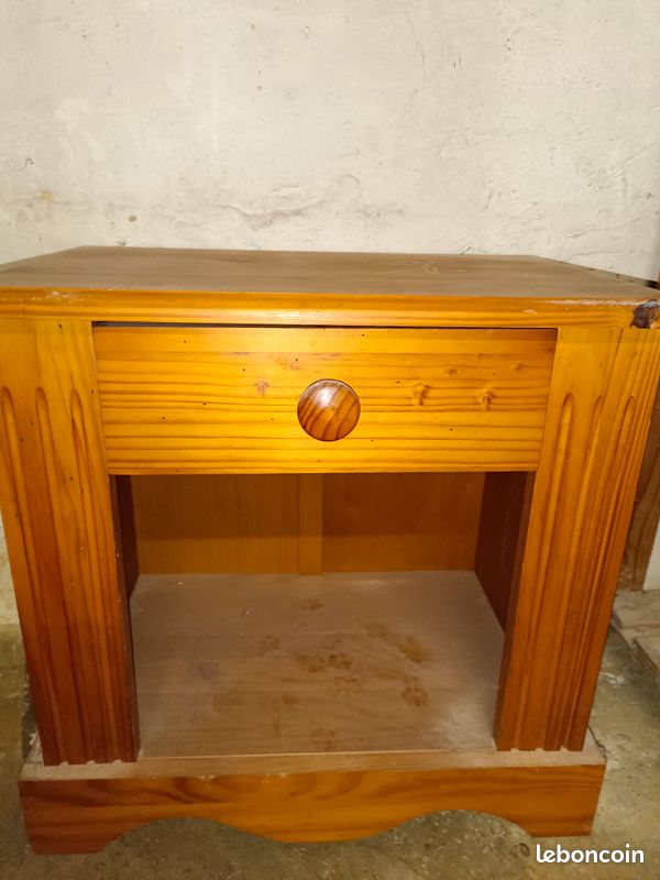 Table de chevet bois massif (image 3)