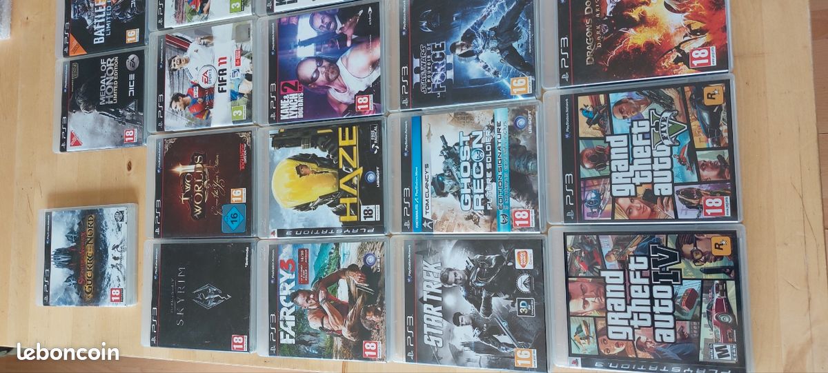 Lot jeux PS3 PlayStation (image 2)