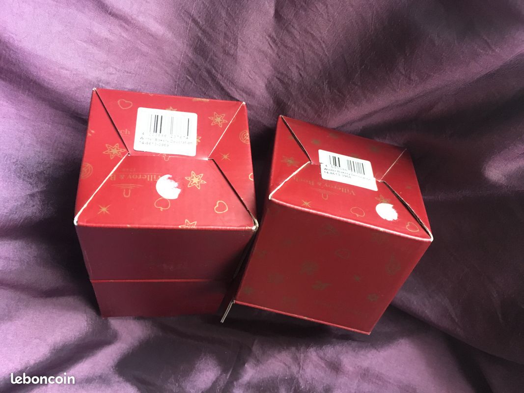 Lot de 2 bougeoirs Villeroy & Boch Lot de 2 bougeoirs Villeroy & Boch