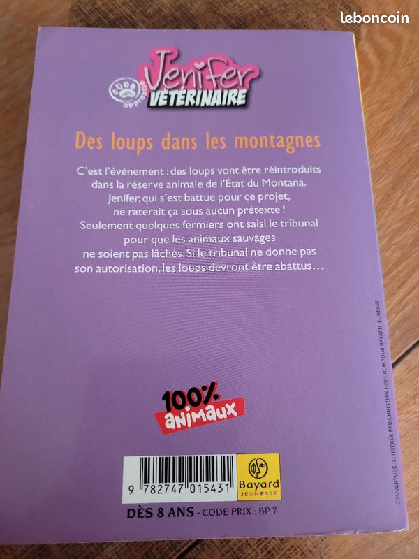Livres jeunesse Jenifer vétérinaire (image 2)