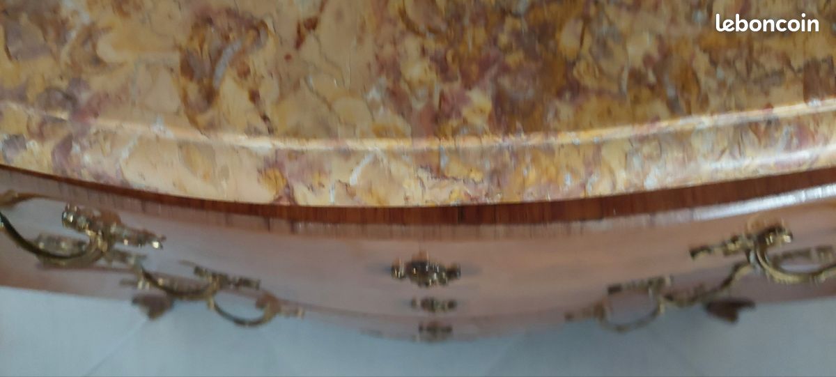 Commode style Louis xv + 2 chevets (image 4)