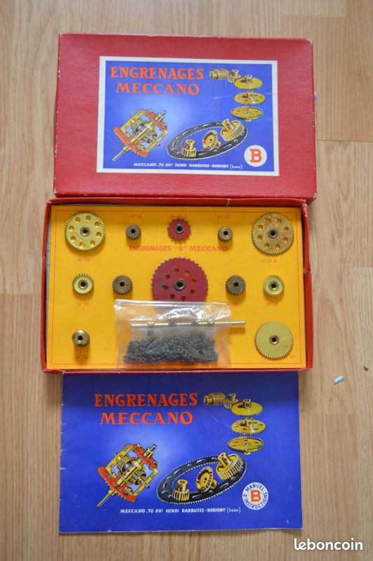 Lot de boites Meccano Ancienne - Jeux & Jouets