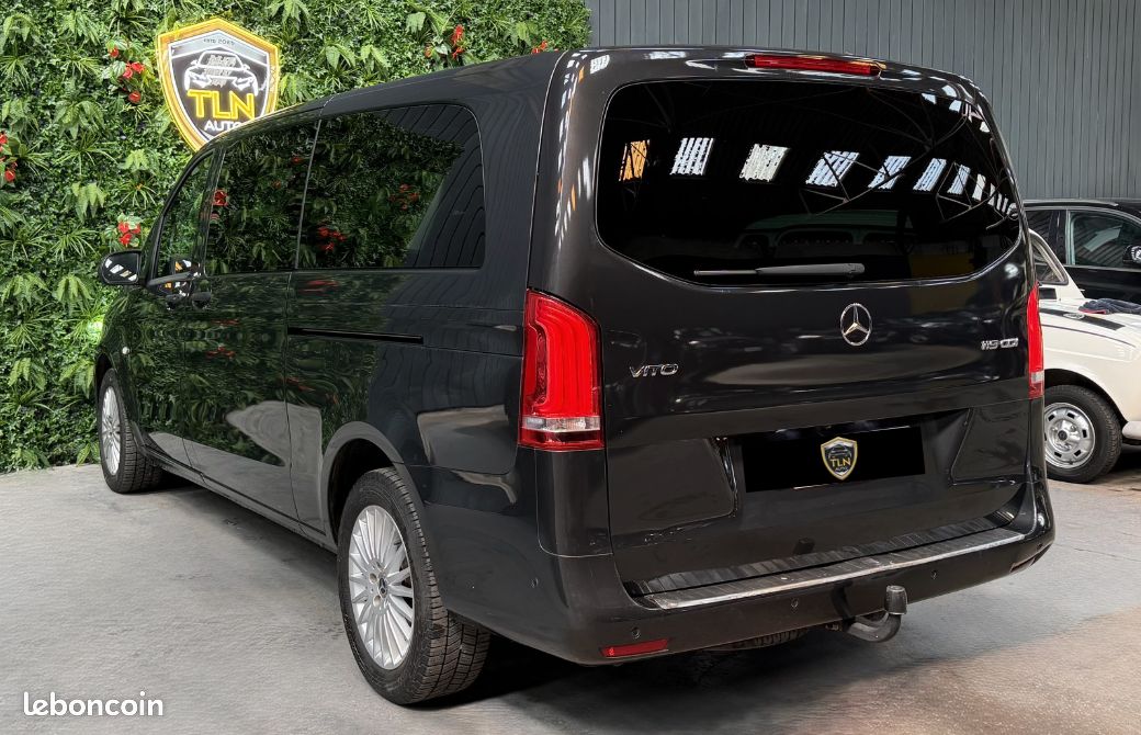 Mercedes Vito 119 CDI Mixto Extra long 5 PLACES ADAPTÉ PMR, | TVA RÉCUPÉRABLE | 1 ÈRE MAIN | SIÈGE CHAUFFANT / CUIR | CAMÉRA DE RECUL | HAYON ÉLECTRIQUE | APPLE CAR PLAY | KEY LESS | (image 4)