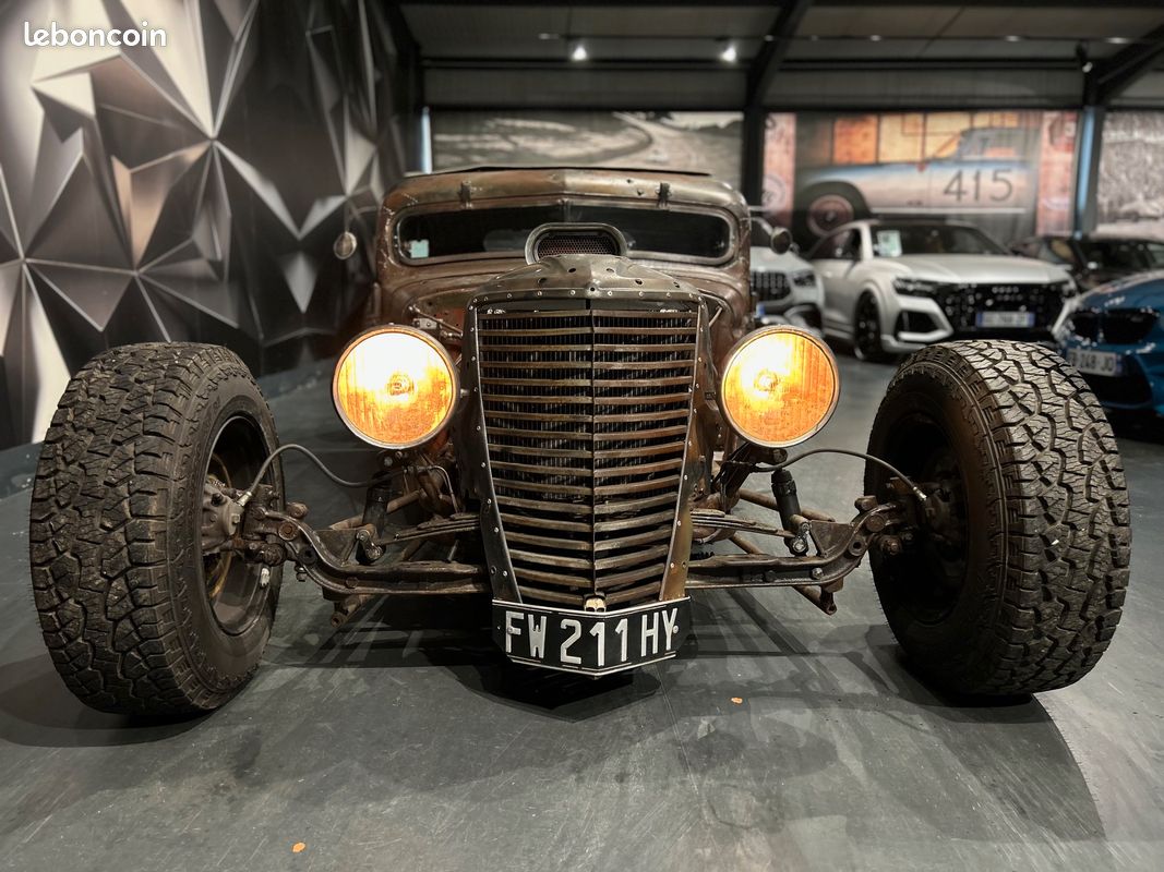 Chevrolet Rat Rod Hot Rod V8 5.7 350 CI 250 CH Boite Automatique 2 Places Carte Grise Collection 1955 (image 2)