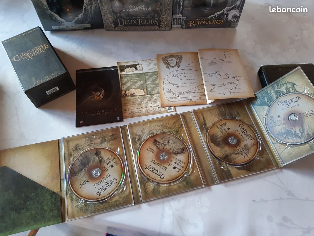 DVD Le seigneur des anneaux LOTR La communauté de l'anneau version longue (image 3)