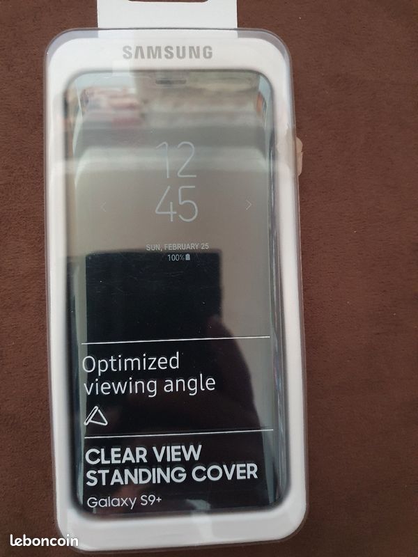 Étui (neuf) Clear View pour Samsung Galaxy S9+ (image 3)