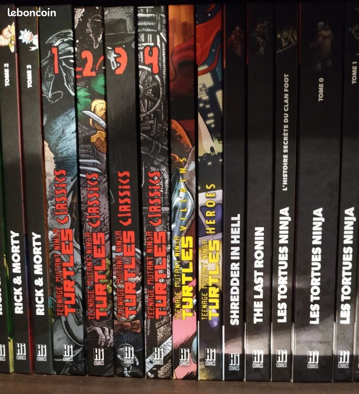 Intégrale de la 1ere série TMNT (Tortue Ninja) de chez Hi Comics (image 4)