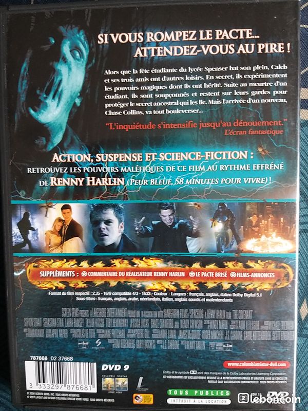 DVD Le pacte de sang (image 2)