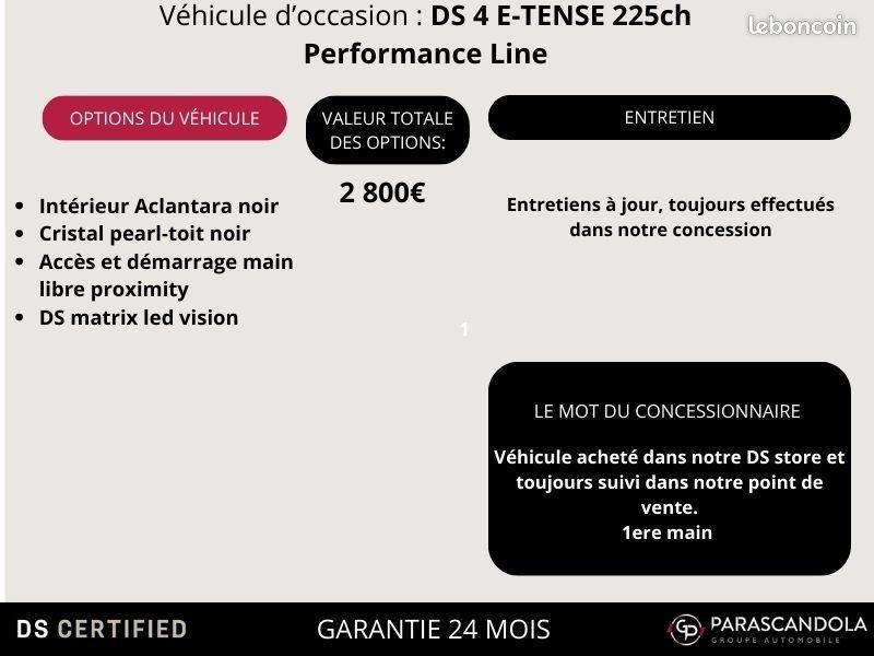 Ds DS 4 E-TENSE 225ch Performance Line (image 15)
