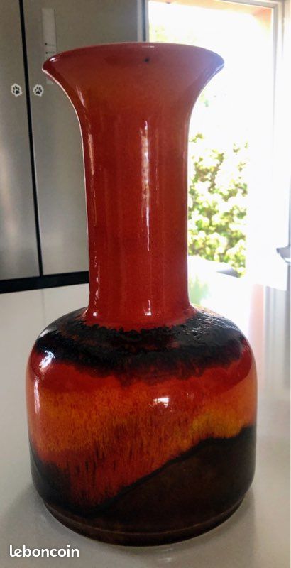 Vase JASBA céramique émaillée 1960-1970 (image 1)