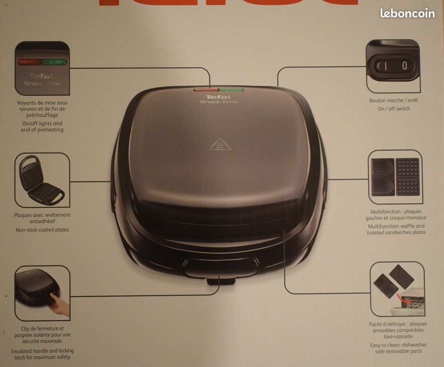 Croque gaufre TEFAL (image 2)