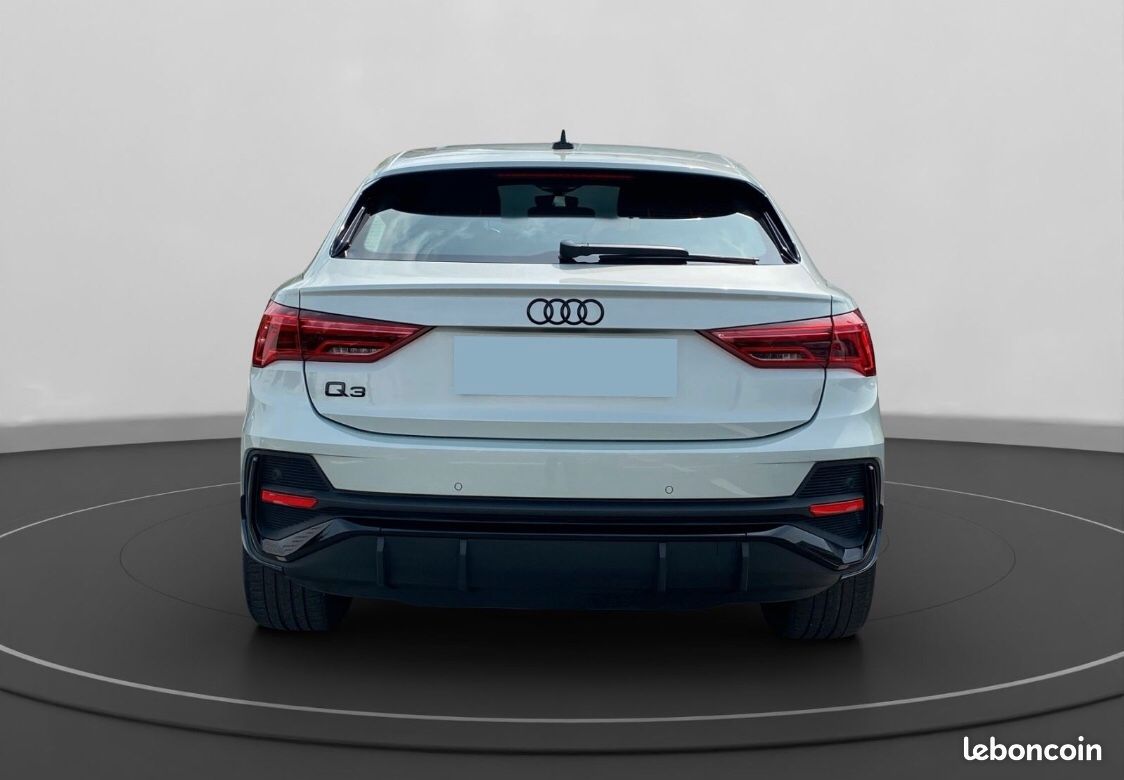 Audi Q3 SPORTBACK 45 TFSIe 245 S-LINE HYBRIDE RECHARGEABLE / ATTACHE REMORQUE JANTES 20" KEYLESS (image 3)