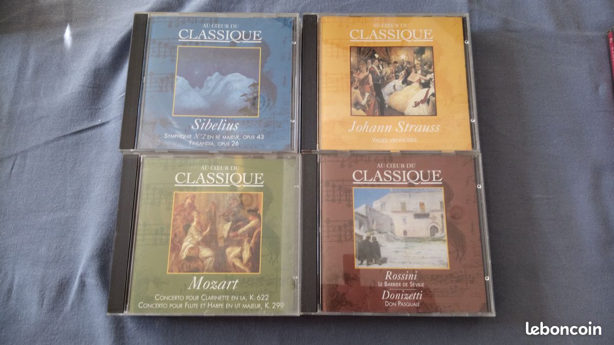 Lot de 46 CD de musique classique - Les plus grands compositeurs et leurs chefs-d'oeuvre - EN PARFAIT ETAT (image 5)