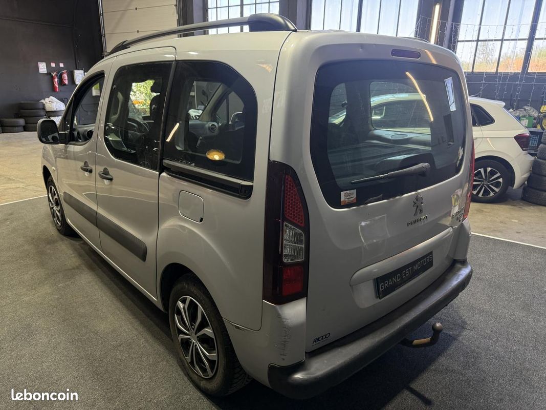 PEUGEOT PARTNER 1.6 HDi - 92 TEPEE Zenith PHASE 2 - garantie - reprise possible - (image 8)