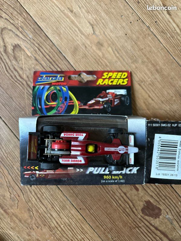 Darda F1 Voiture de Course Rouge/Blanc