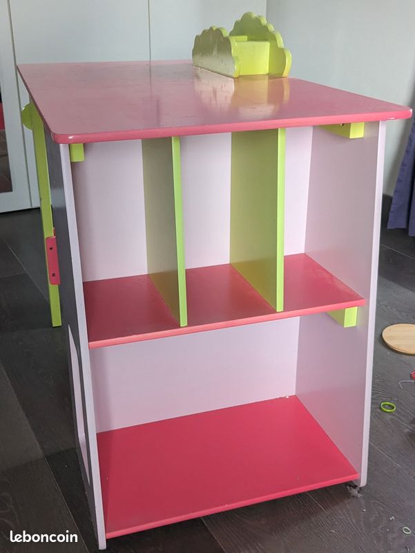 Magnifique bureau coloré avec chaise pour enfant (image 1)