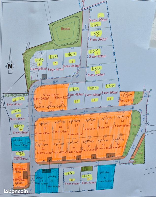 Terrain constructible cerans -foulletourte libre constructeur · à Cérans-Foulletourte · 37 000 €