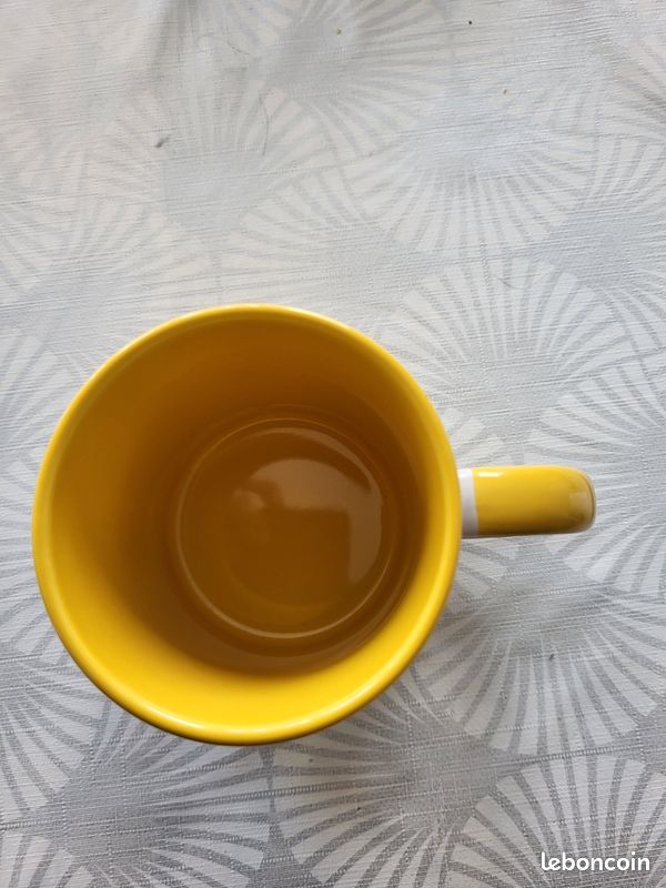 Mug Monsieur Heureux / Madame Bonheur - Tasse Café Faïence - Collection Monsieur Madame