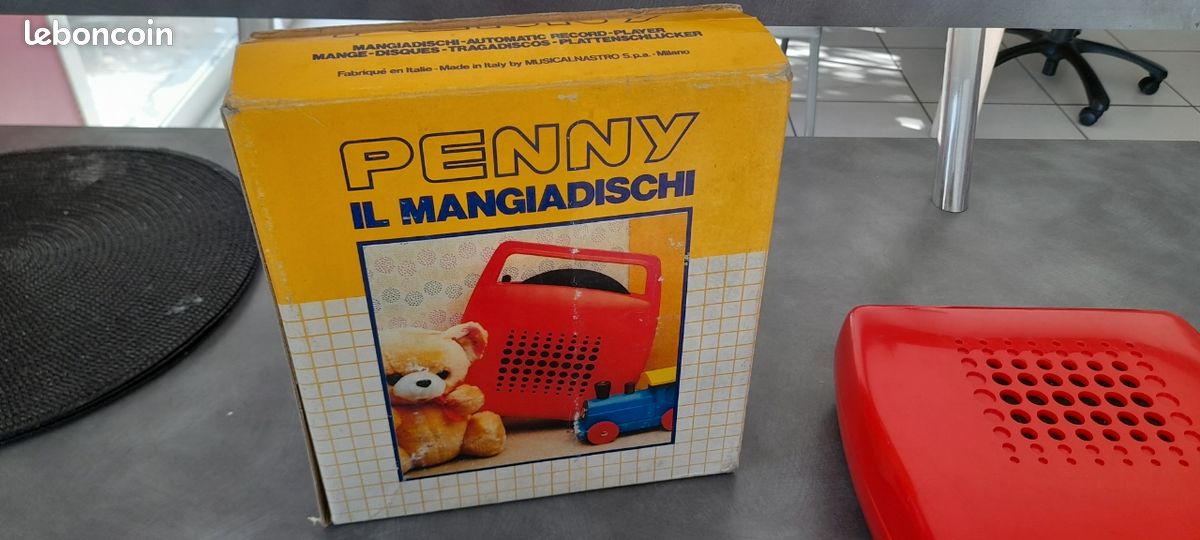 Mange-disques Penny Lansay Vintage + Boîte + Notice - Fonctionne