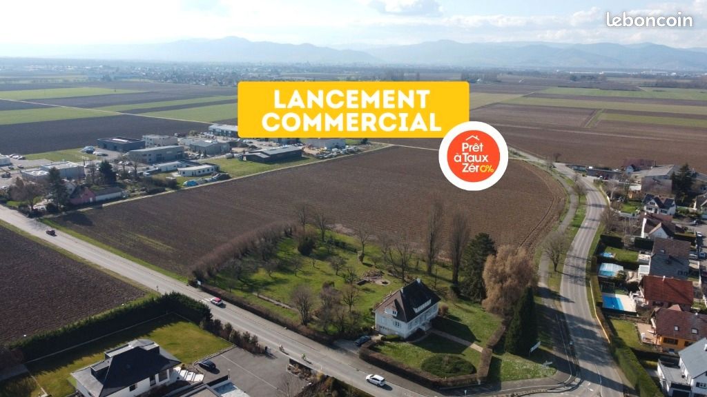 Terrain 728 m² Bischwihr · 125 000 €