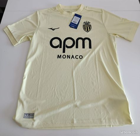 AS MONACO FRANCE 2013/2014 AWAY FOOTBALL SHIRT
