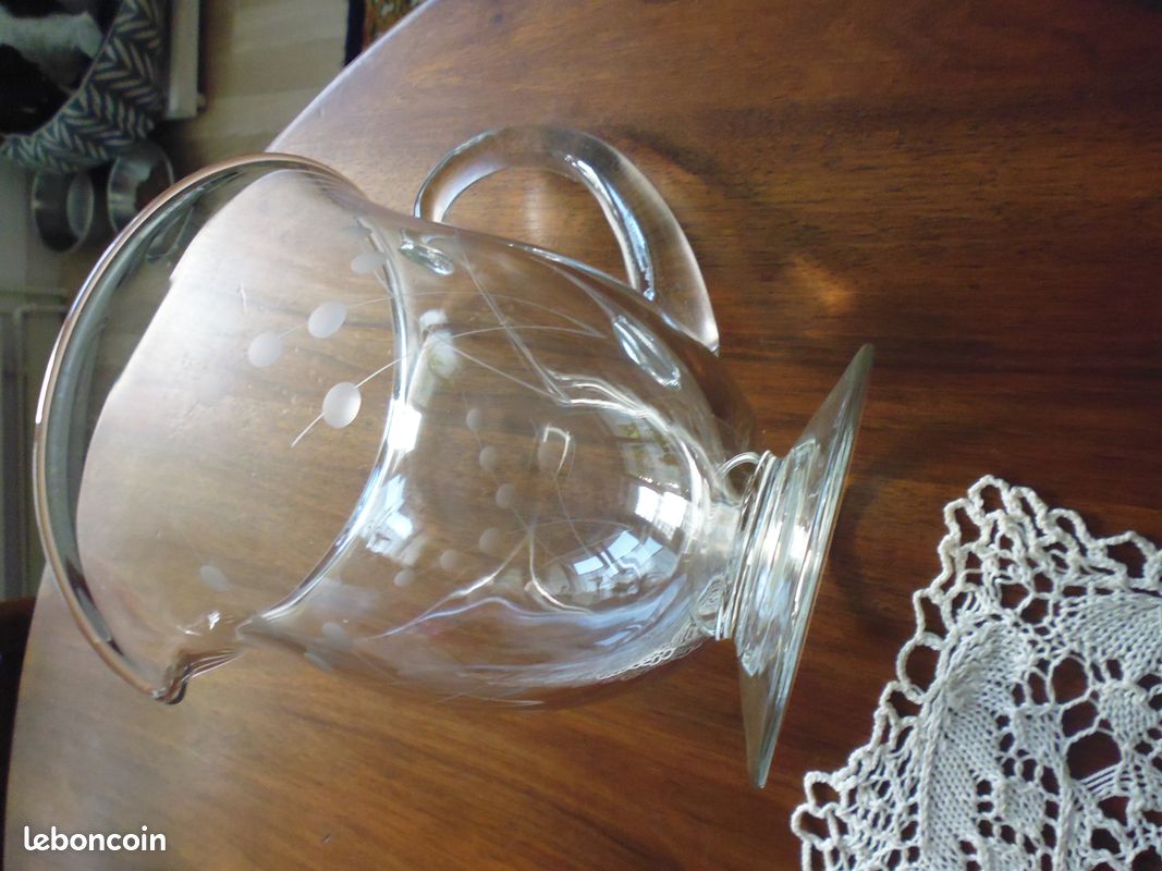 Pichet à eau cristal (image 4)