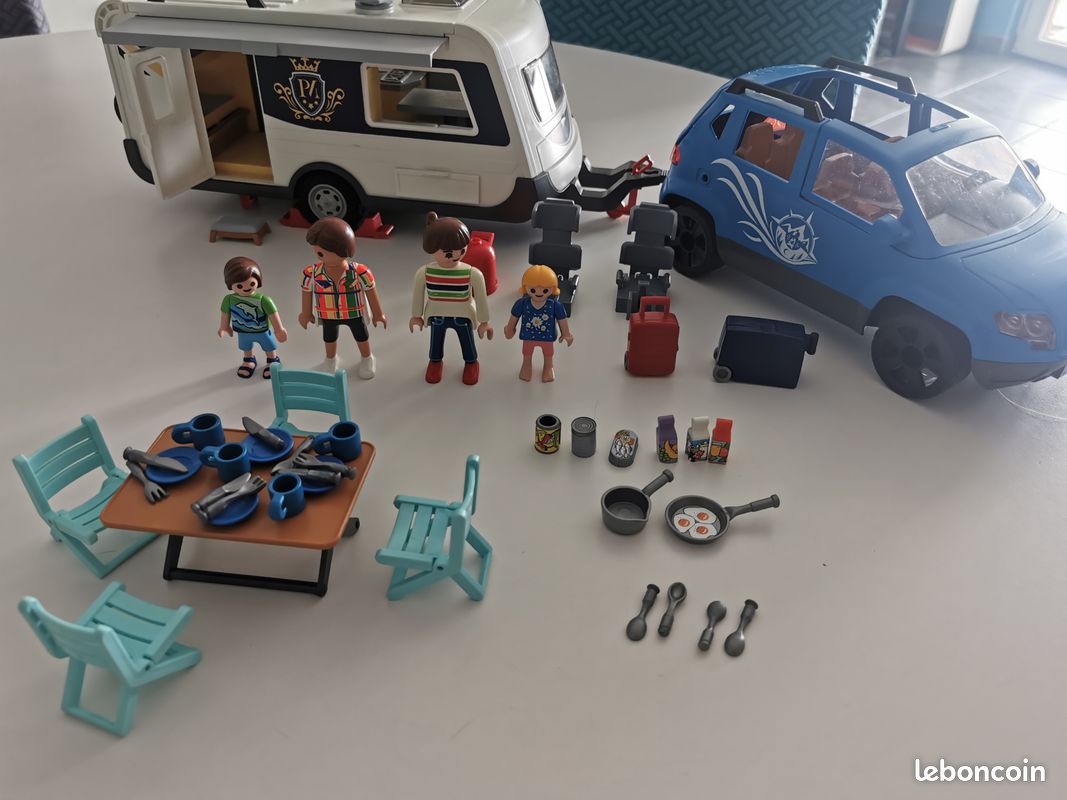 Playmobil voiture+ caravane et camping car (image 4)