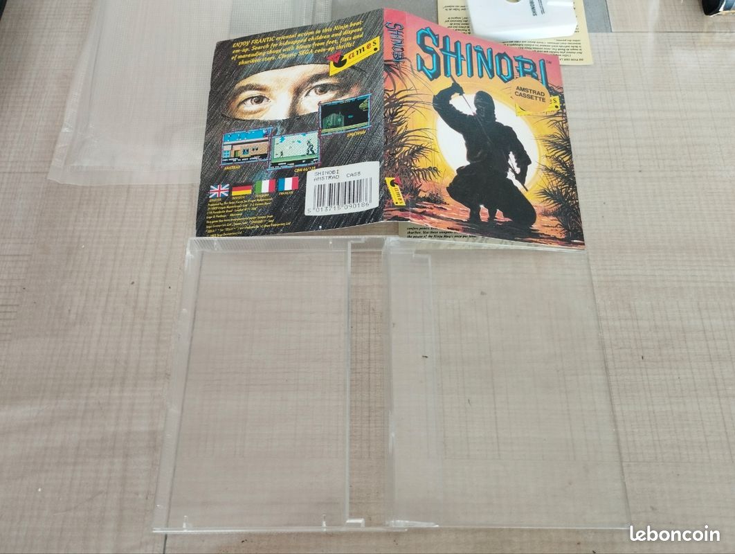 Jeu Amstrad CPC shinobi, rétro gaming (image 2)