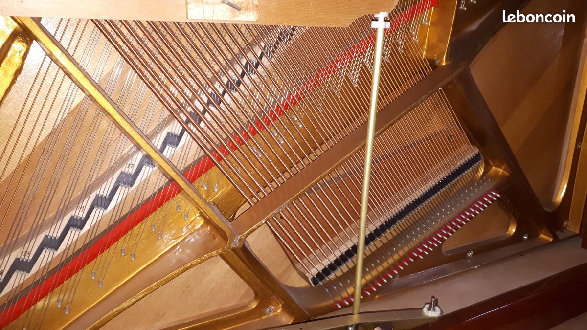 Piano droit Heilmann + Banquette d’origine (Possibilité de négocier) (image 7)