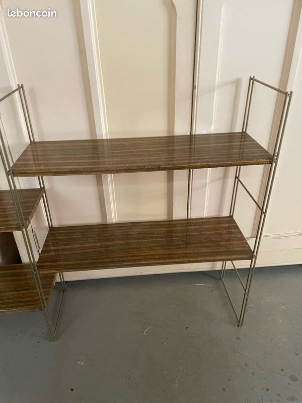 Triple étagère murale modulable style string (image 6)
