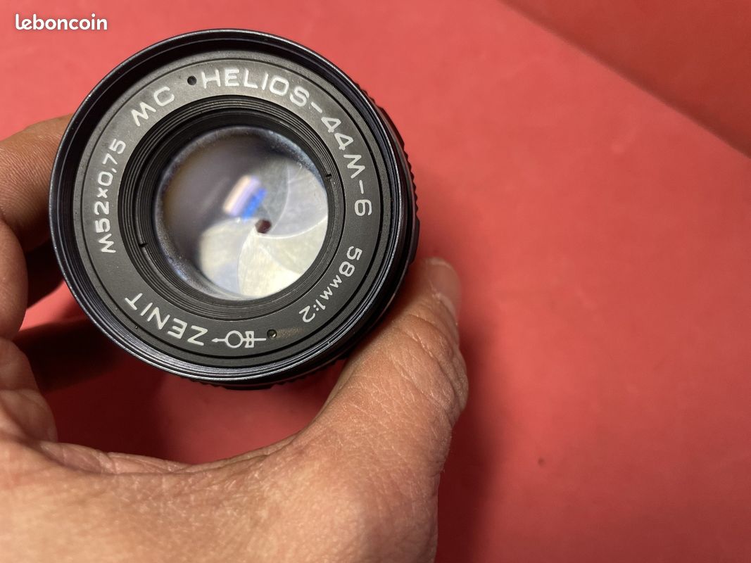 M42 / Helios 44M-6 58mm F2 / Valdai-URSS 91 / Diaphragme Décliqué / Bon État (image 9)