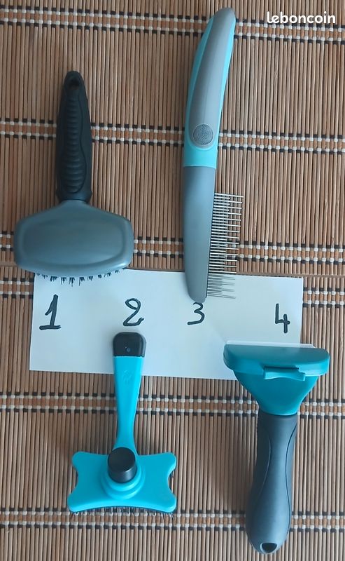 Brosses et peignes toilettage unité ou lot pour chats ou petits chiens (image 2)