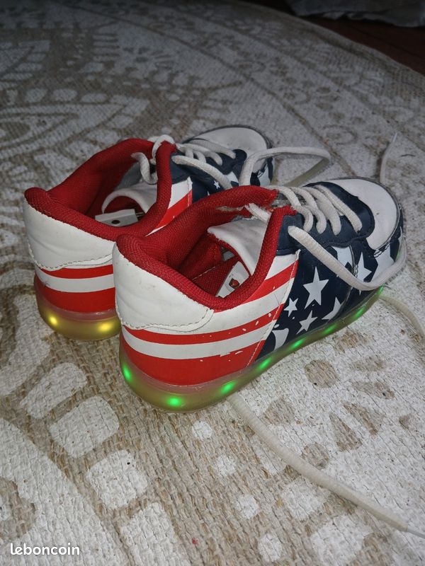Baskets semelles lumineuses (image 2)