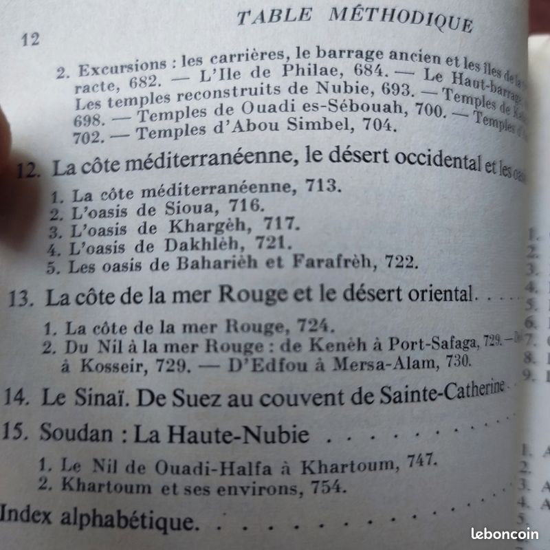 Guide bleu Egypte, Hachette 1971 (image 3)