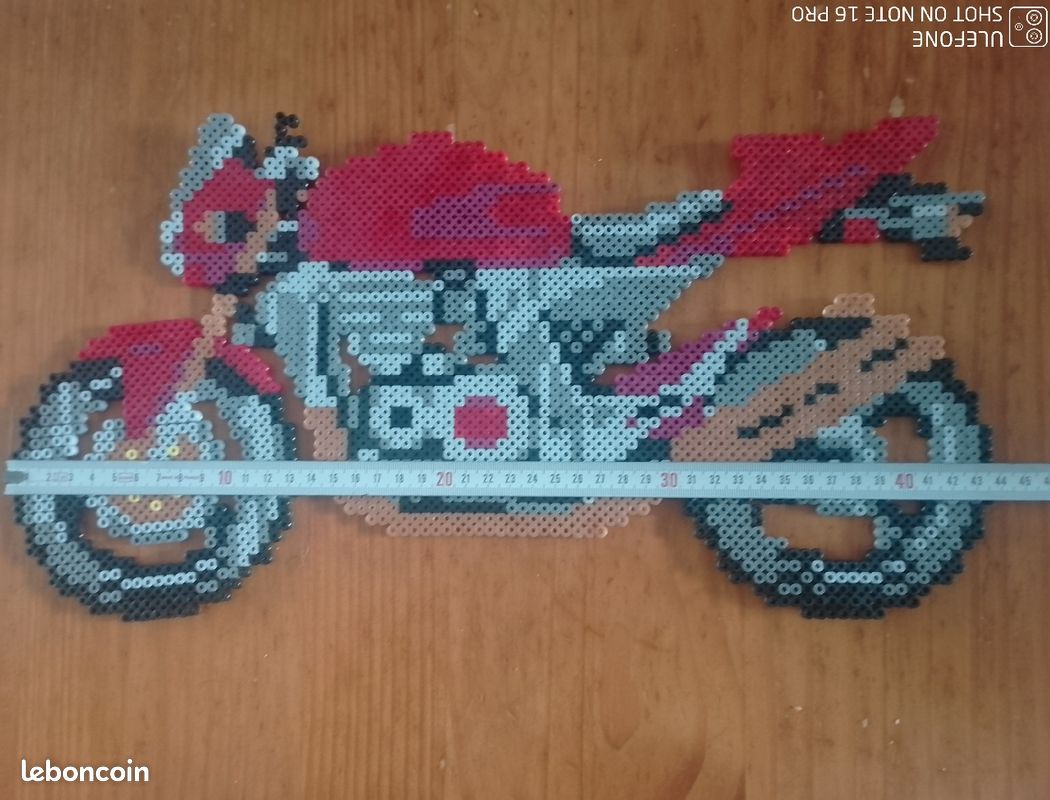 Fabrication de perles a repasser licorne, pattes patrouille,Mario,moto (image 1)