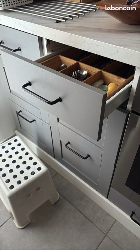 Tiroirs IKEA ENHET cuisine (sans façade ni caisson) (image 2)