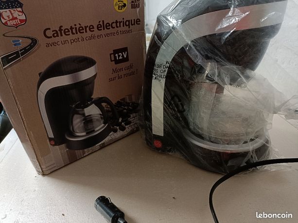 Cafetière 12V - Équipement caravaning