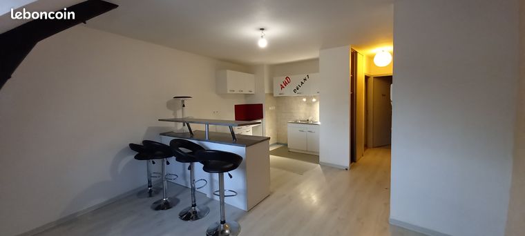 Centre de Monein, appartement F2, 37 m²