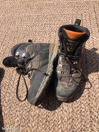 Crampons d'escalade à 5 pointes pour chaussures de pluie et