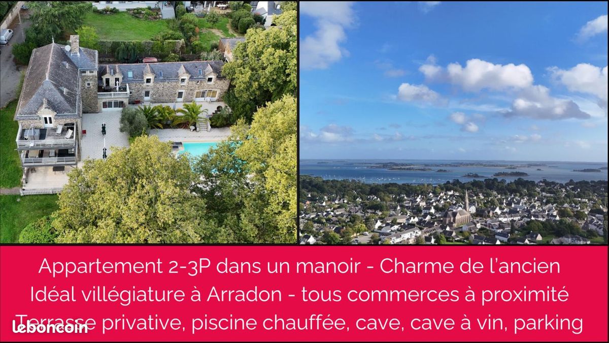 Appartement 3 pièces 57 m² · à Arradon · 57 m² · 355 000 €