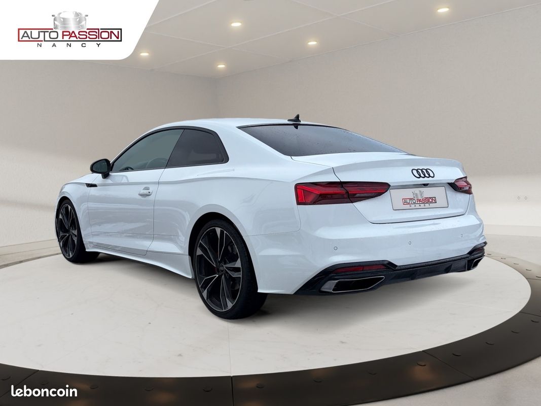Audi A5 II (2) Coupé 40 Tdi 204cv S-Tronic7 S-Line Apple Carplay Drive Select Caméra Régulateur LIVRAISON POSSIBLE (image 5)