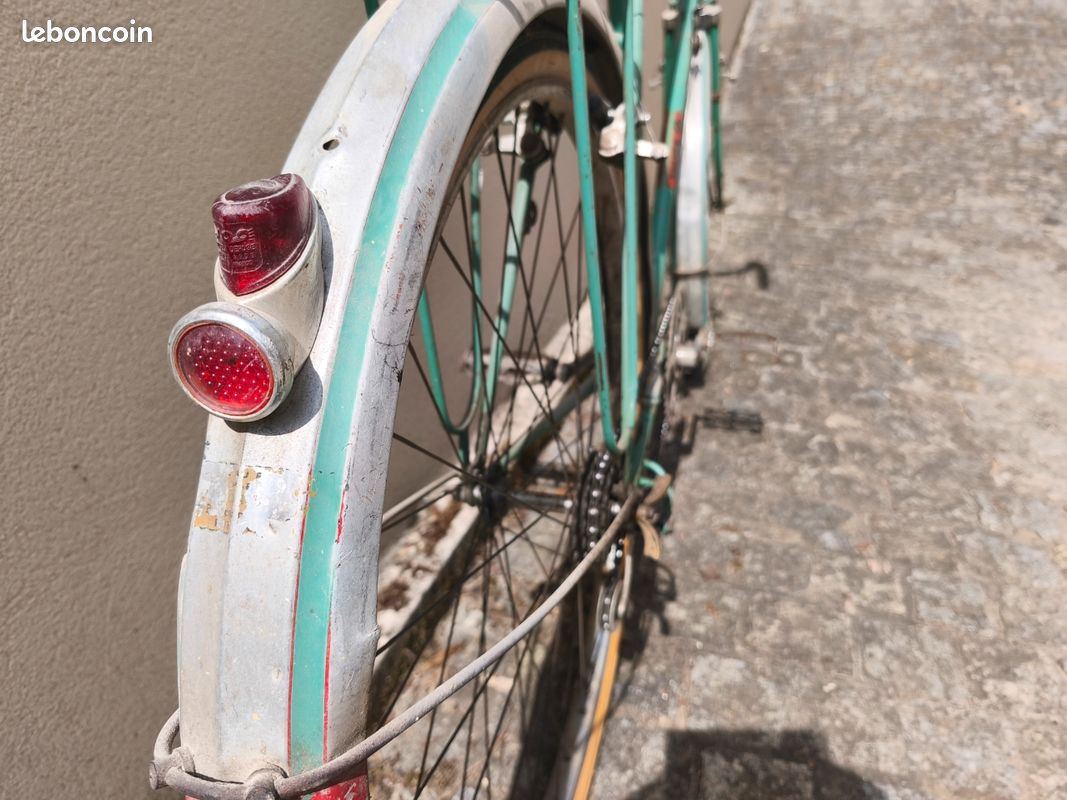 Guidon De Vélo Randonneuse Ancien – Aluminium – 1930/60 – Made In France