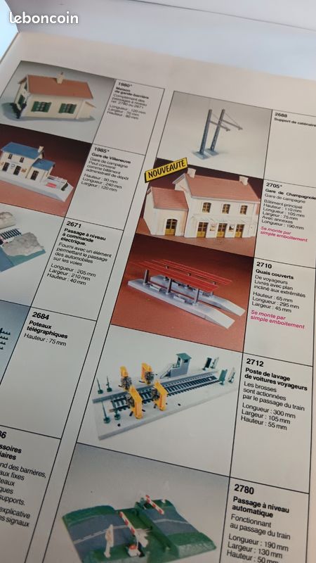 Catalogue JOUEF 1981 + Poster - Modélisme
