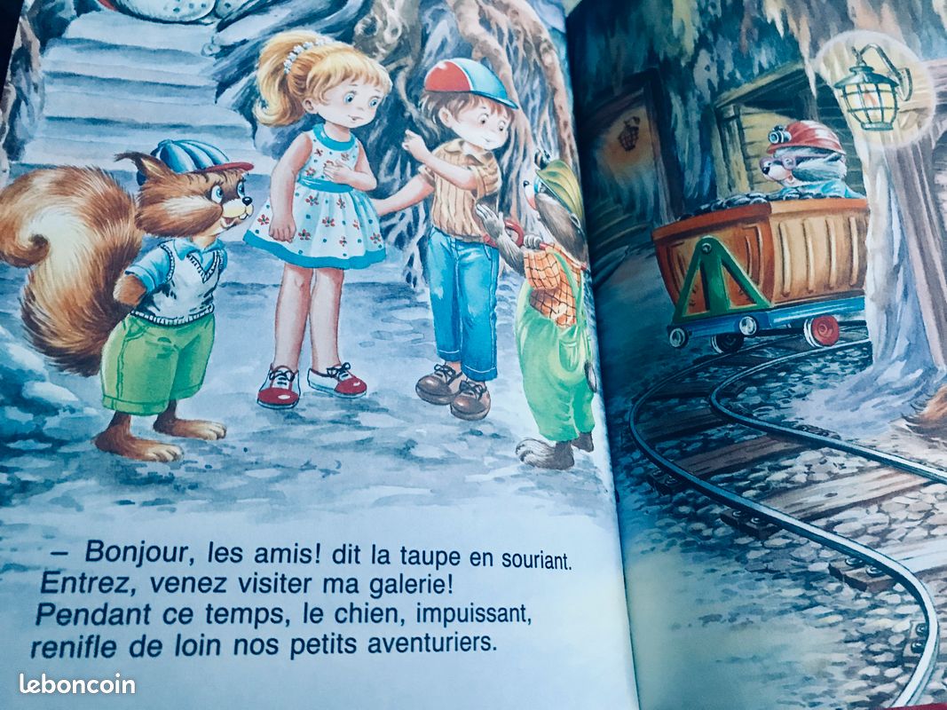 Le village enchanté livre vintage (image 2)