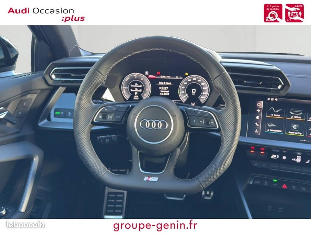 AUDI A3 Sportback 40 TFSI e Hybride rechargeable 204 S tronic 6 S line (image 16)