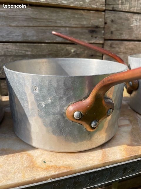 Casserole En Cuivre Grands Magasins Du Louvre Paris – Diamètre 20 Cm, Made In France