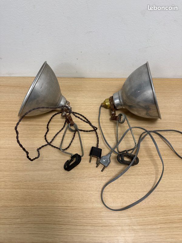 Lot de Lampe industrielle vintage. Alabroc.78 (image 2)