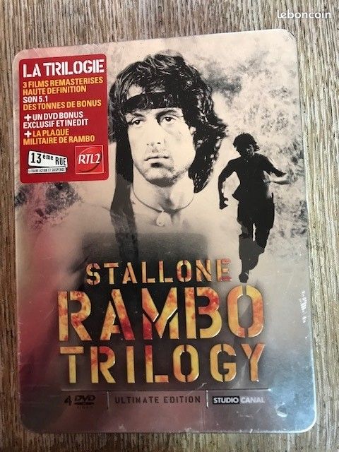 Coffret métallique RAMBO trilogie (image 1)