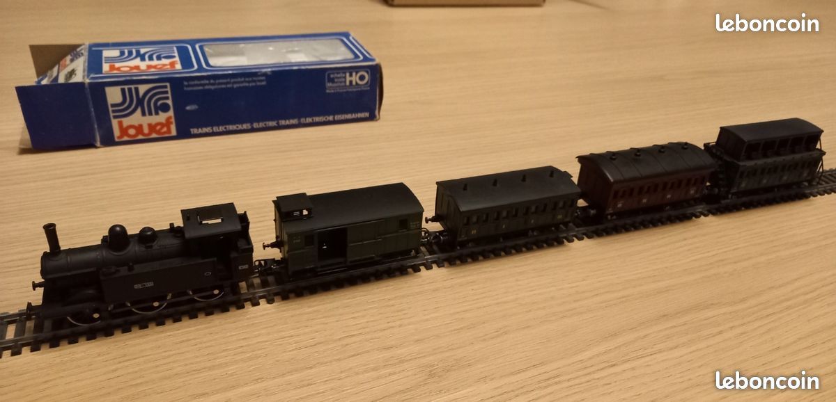 Lot 3 Wagons Rame Éclair CR 303 - Train O Tôle - Années 50 - État De Jeu