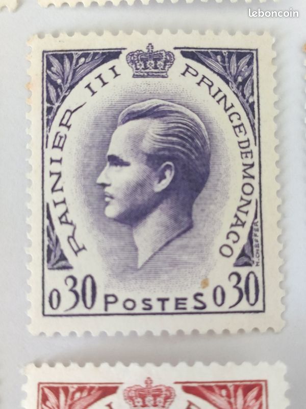 Prophila Monaco Timbres 1983 – Prince Rainier III – N° 1586-1587 – Neufs MNH – Édition Complète – Collection